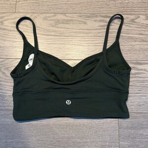 lululemon athletica Dark Green Sports Bra